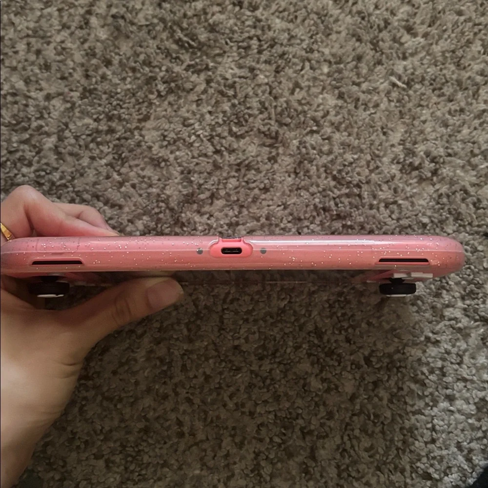 Nintendo Switch Lite Pink Handheld Console Bundle